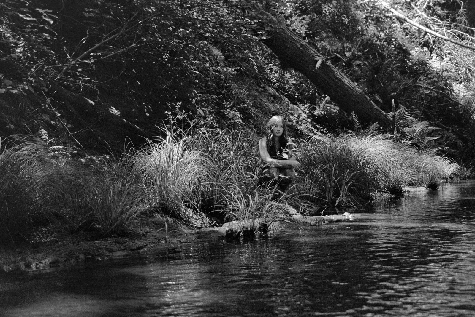 Cecily, black and white photograph by Corinna Frankel
